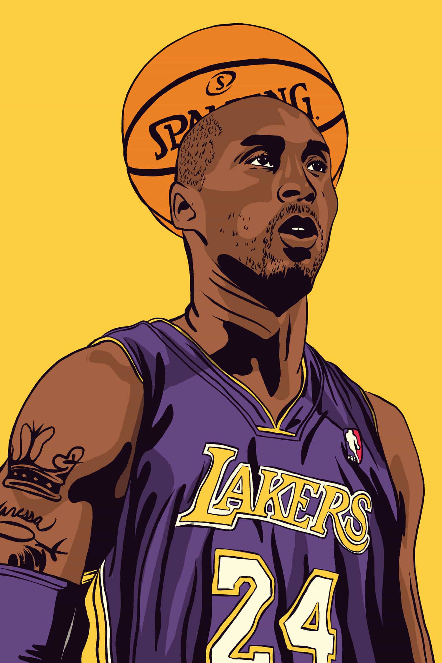 Kobe Coloring Pages - Learny Kids